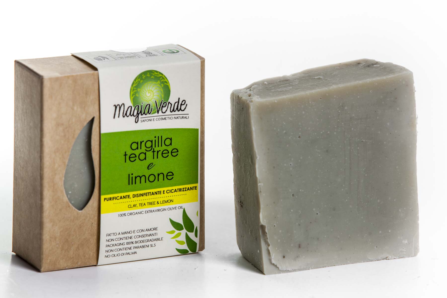 Argilla  tea tree & limone.