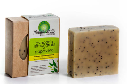 Avocado, lemongrass & papavero.