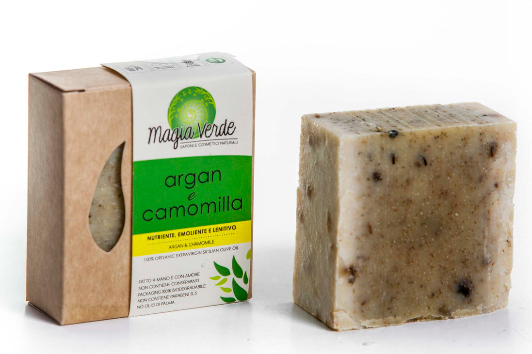 Argan & camomilla.
