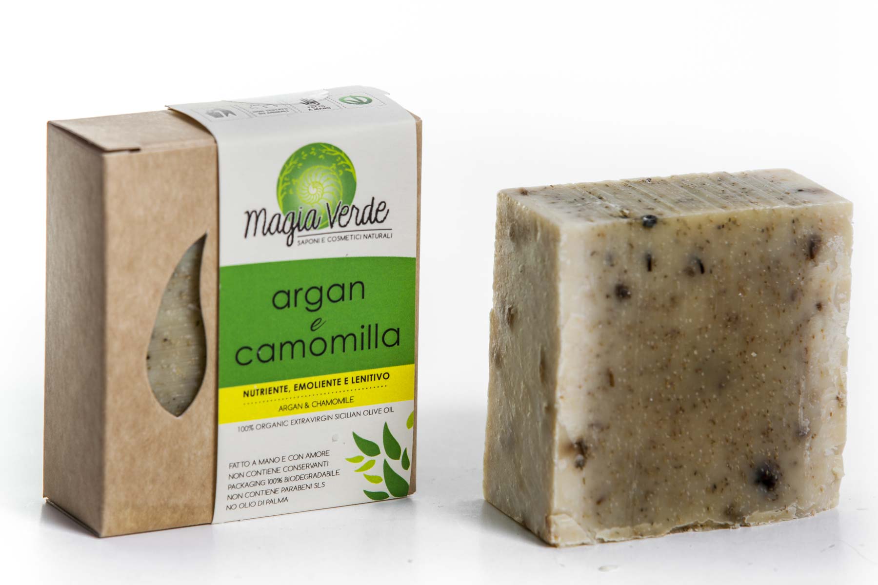Argan & camomilla.