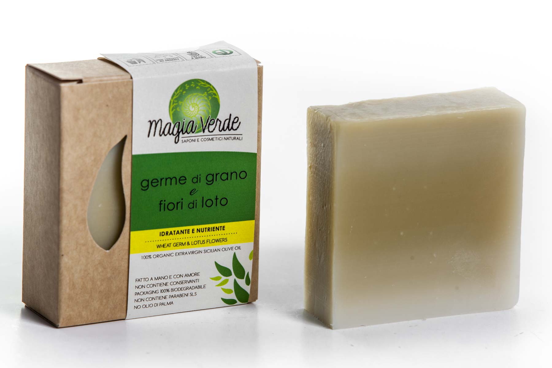 Germe di grano e fiori di Loto