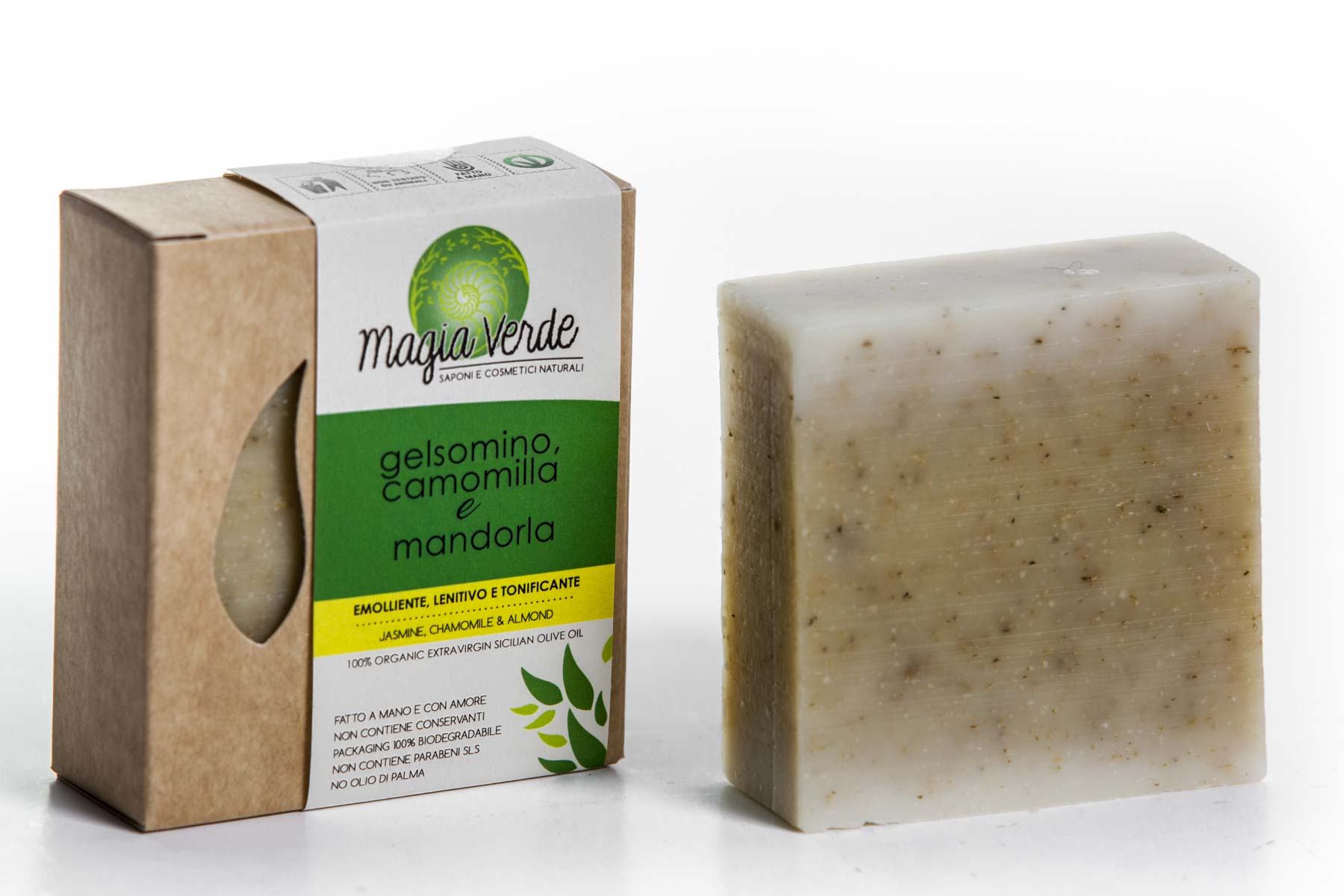 Gelsomino, camomilla & mandorla.