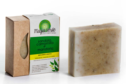 Sandalo Camomilla e mandorla.