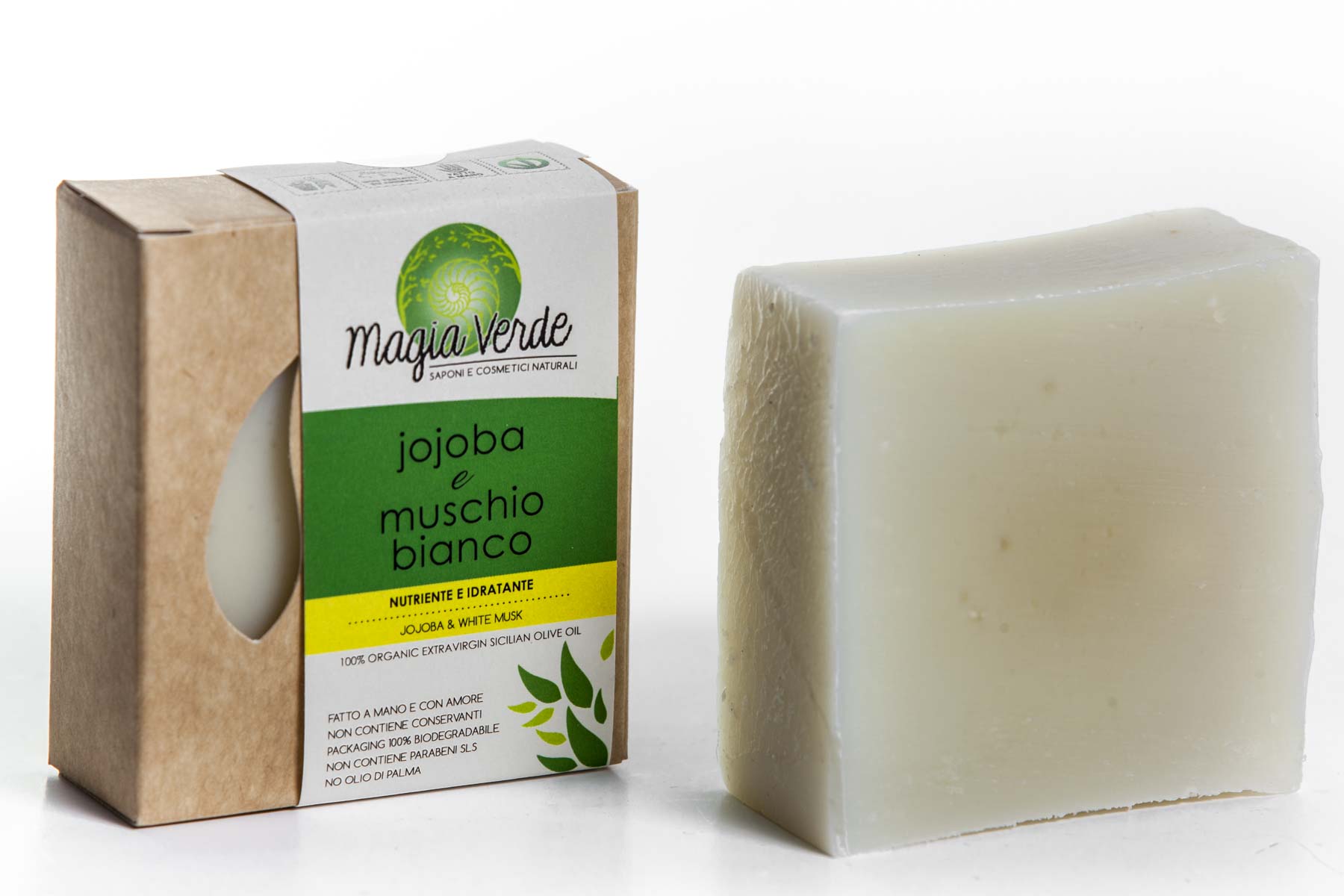Jojoba e muschio bianco