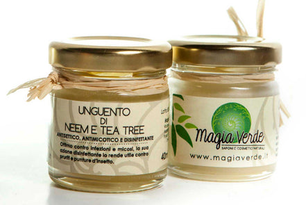 UNGUENTO NEEM e TEA TREE.