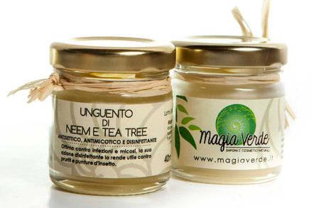 UNGUENTO NEEM e TEA TREE.