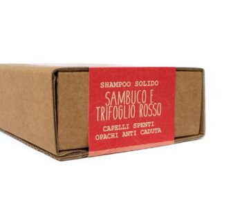 Shampoo Sambuco e Trifoglio Rosso
